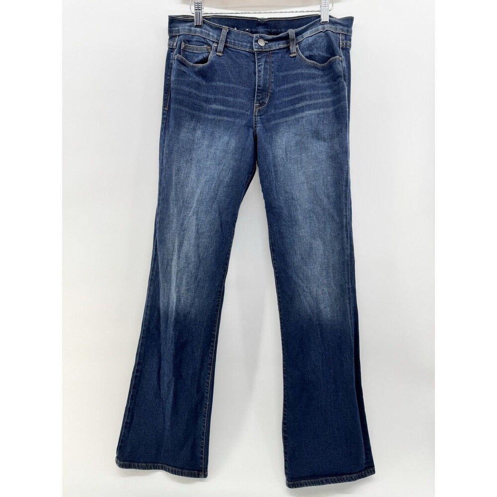 Calvin Klein Womens Size 31/12 Jeans Mid Rise Modern Bootcut Stretch Waist
